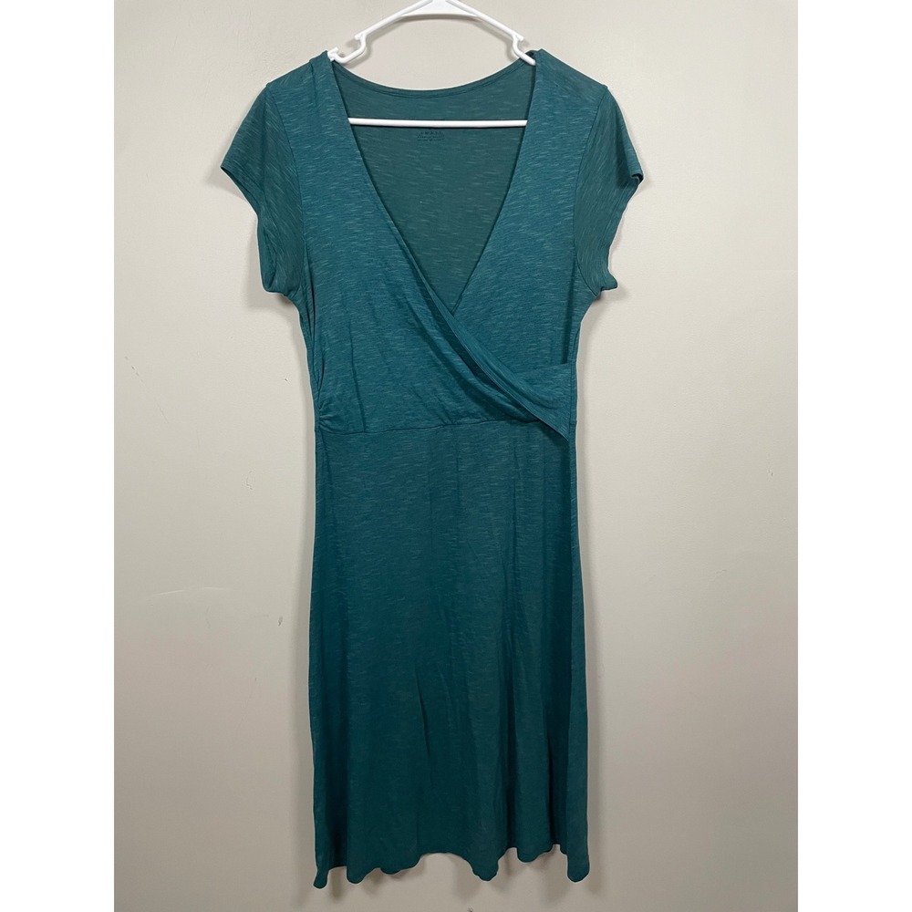 Horny Toad Empirical Dress in Turquoise Size Small Granola Girl Outdoor Casual